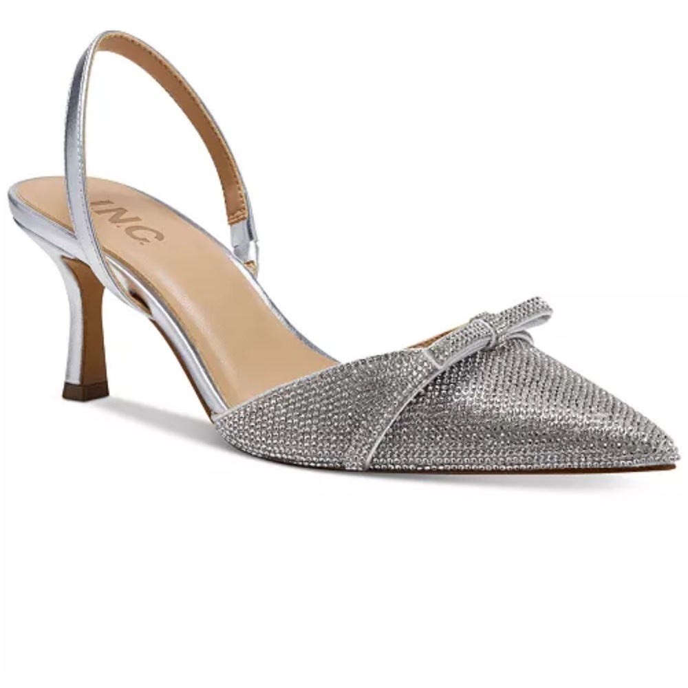 I.N.C. International Concepts Gelsey Slingback Kitten-Heel Pumps